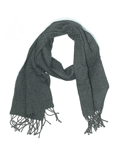 Pre-owned Assorted Brands Scarf In Gray