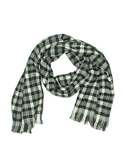 Pre-owned Assorted Brands Scarf In Gray