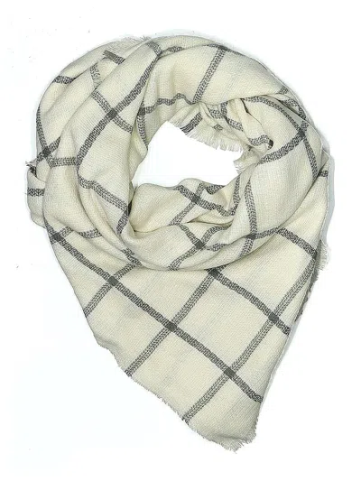 Pre-owned Assorted Brands Scarf In Gray