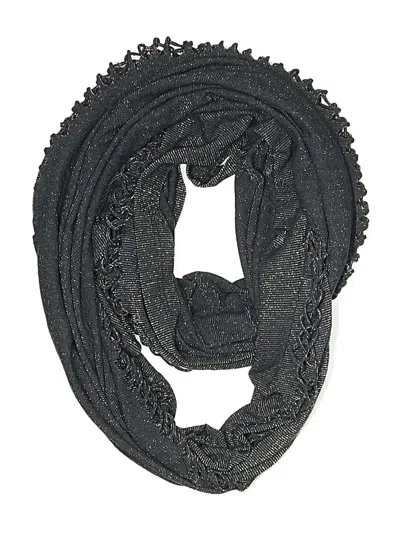 Pre-owned Assorted Brands Scarf In Gray