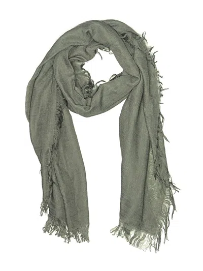 Pre-owned Assorted Brands Scarf In Gray