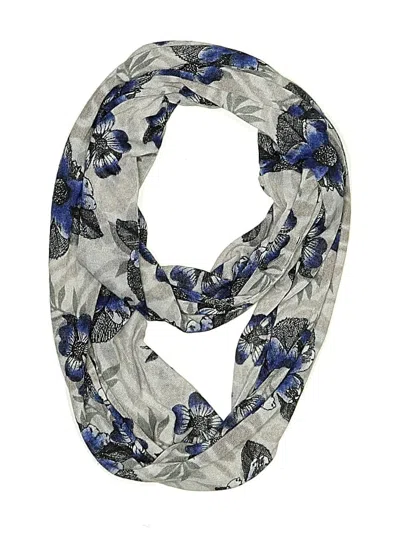 Pre-owned Assorted Brands Scarf In Gray