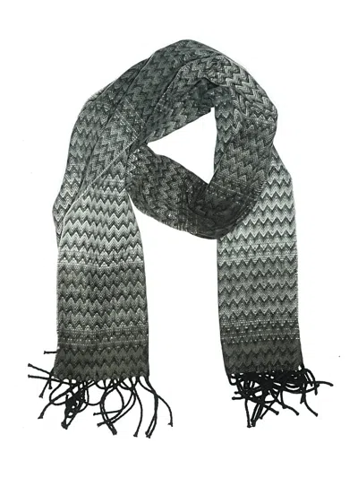 Pre-owned Assorted Brands Scarf In Gray