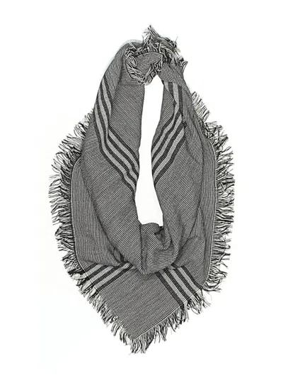 Pre-owned Assorted Brands Scarf In Gray