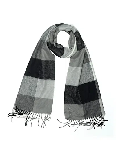 Pre-owned Assorted Brands Scarf In Gray