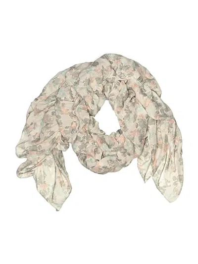 Pre-owned Assorted Brands Scarf In Gray