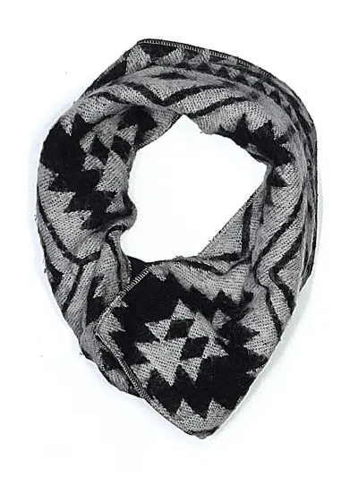 Pre-owned Assorted Brands Scarf In Gray
