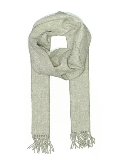 Pre-owned Assorted Brands Scarf In Gray