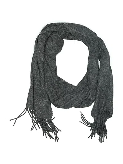 Pre-owned Assorted Brands Scarf In Gray