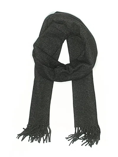 Pre-owned Assorted Brands Scarf In Gray