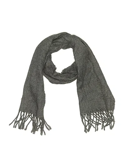 Pre-owned Assorted Brands Scarf In Gray