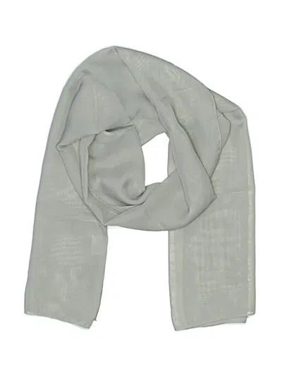 Pre-owned Assorted Brands Scarf In Gray