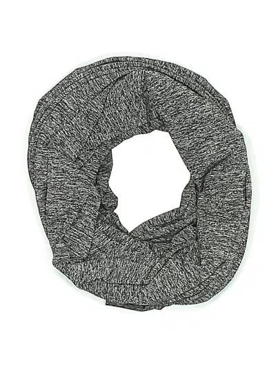 Pre-owned Assorted Brands Scarf In Gray