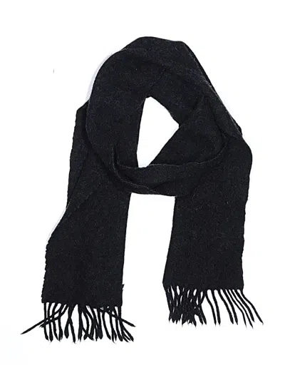 Pre-owned Assorted Brands Scarf In Gray