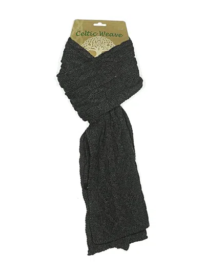 Pre-owned Assorted Brands Scarf In Gray