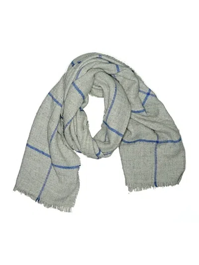 Pre-owned Assorted Brands Scarf In Gray