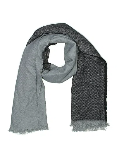 Pre-owned Assorted Brands Scarf In Gray
