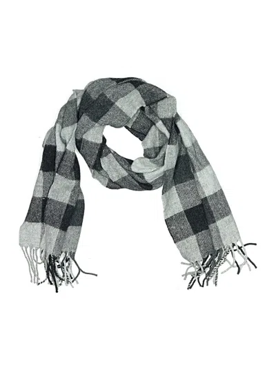 Pre-owned Assorted Brands Scarf In Gray
