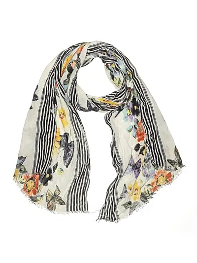 Pre-owned Assorted Brands Scarf In Gray