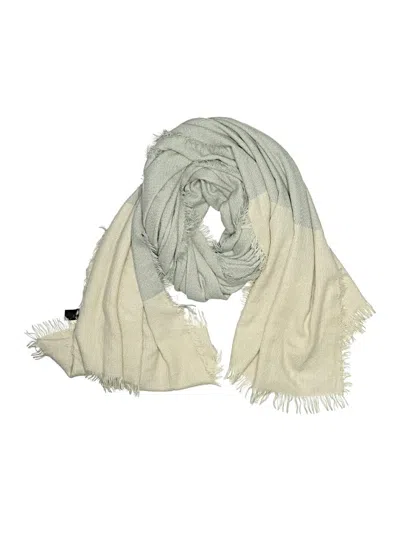 Pre-owned Assorted Brands Scarf In Gray