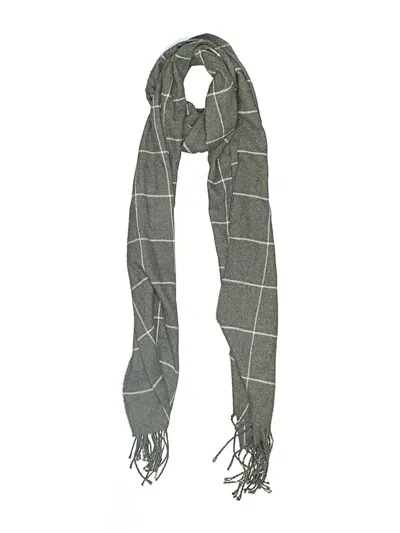 Pre-owned Assorted Brands Scarf In Gray