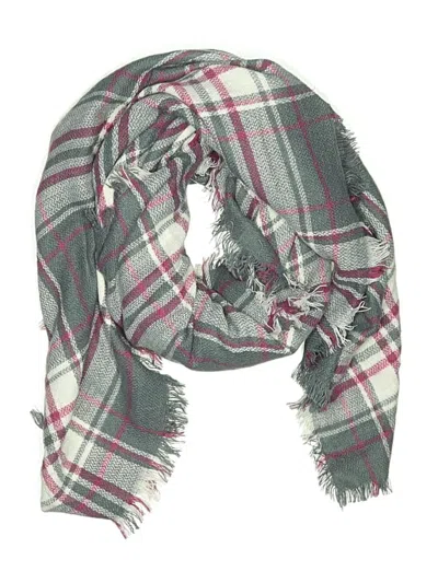 Pre-owned Assorted Brands Scarf In Gray