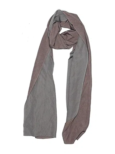Pre-owned Assorted Brands Scarf In Gray