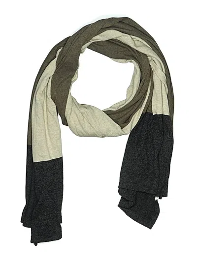 Pre-owned Assorted Brands Scarf In Gray