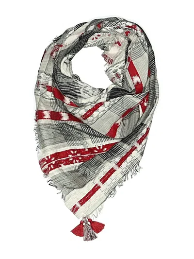Pre-owned Assorted Brands Scarf In Gray