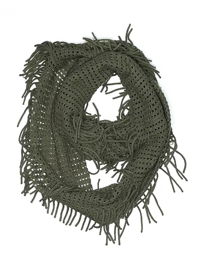 Pre-owned Assorted Brands Scarf In Green