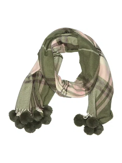 Pre-owned Assorted Brands Scarf In Green