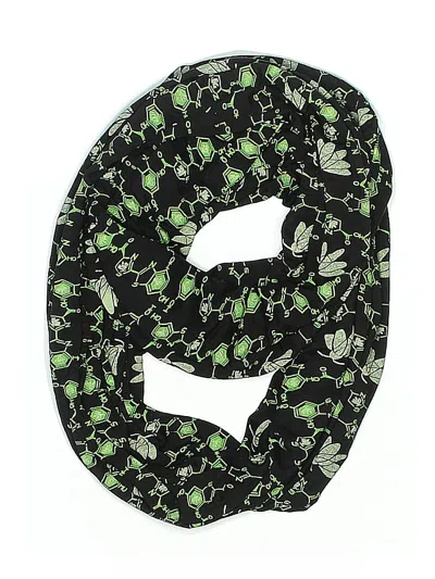 Pre-owned Assorted Brands Scarf In Green