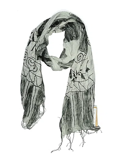 Pre-owned Assorted Brands Scarf In Green