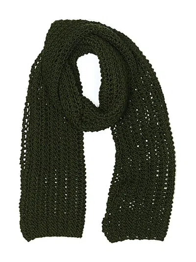 Pre-owned Assorted Brands Scarf In Green