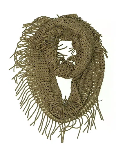 Pre-owned Assorted Brands Scarf In Green