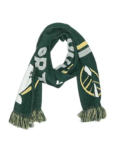 Pre-owned Assorted Brands Scarf In Green