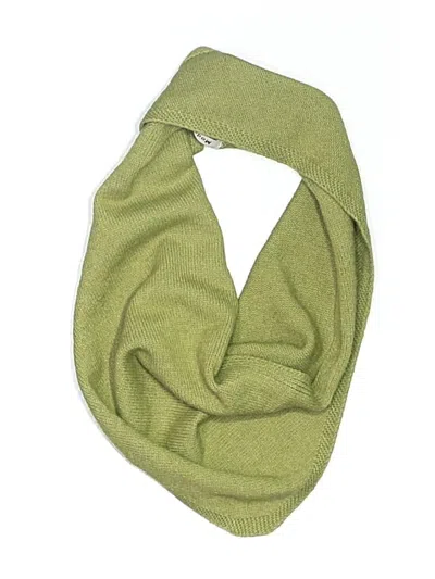 Pre-owned Assorted Brands Scarf In Green