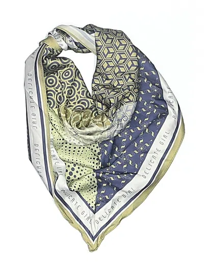 Pre-owned Assorted Brands Scarf In Green