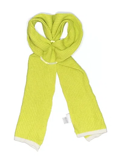 Pre-owned Assorted Brands Scarf In Green
