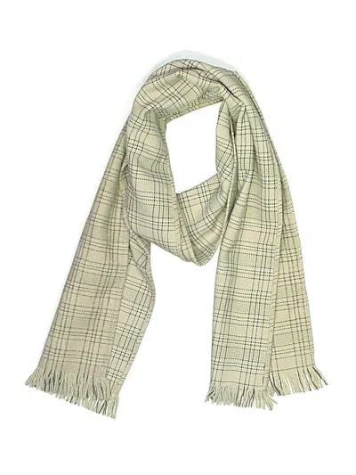 Pre-owned Assorted Brands Scarf In Green