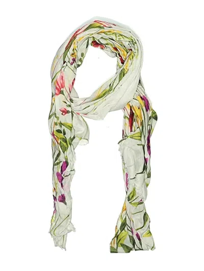 Pre-owned Assorted Brands Scarf In Green