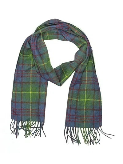 Pre-owned Assorted Brands Scarf In Green