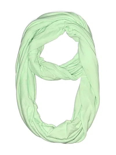 Pre-owned Assorted Brands Scarf In Green