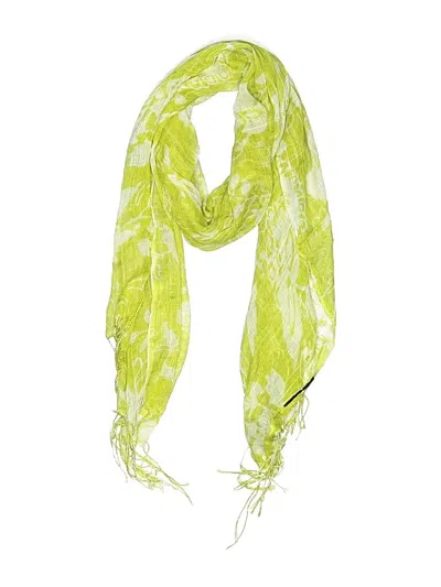 Pre-owned Assorted Brands Scarf In Green