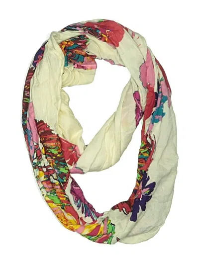 Pre-owned Assorted Brands Scarf In Ivory