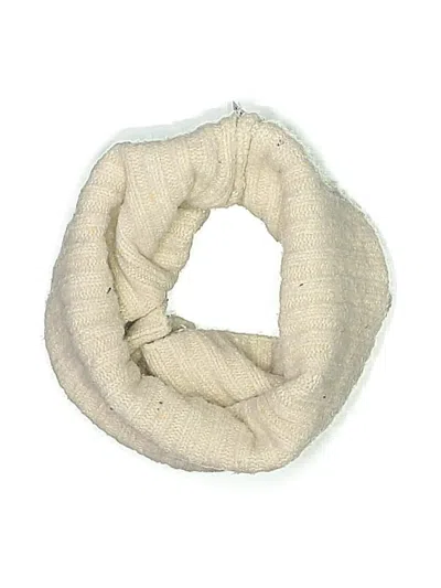 Pre-owned Assorted Brands Scarf In Ivory