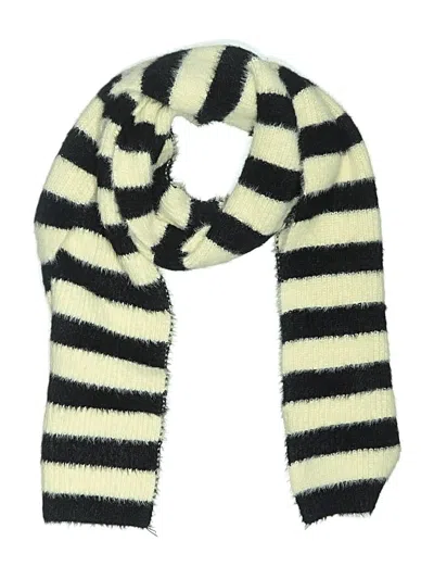 Pre-owned Assorted Brands Scarf In Ivory