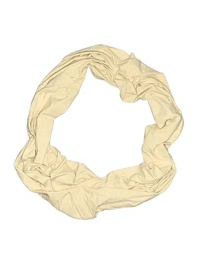 Pre-owned Assorted Brands Scarf In Ivory