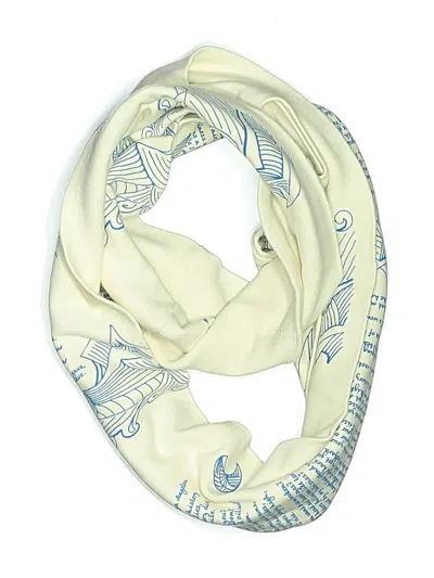 Pre-owned Assorted Brands Scarf In Ivory