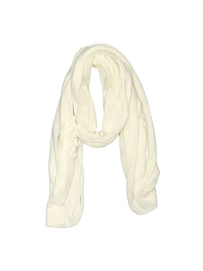 Pre-owned Assorted Brands Scarf In Ivory